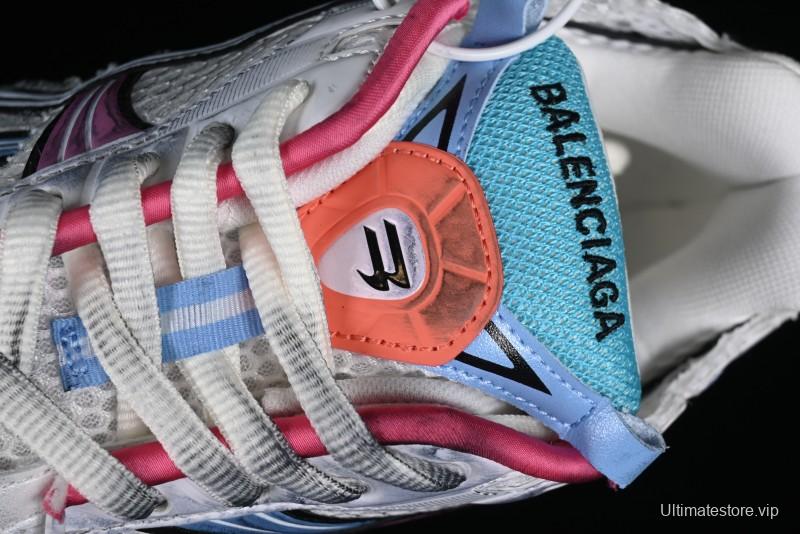Balenciaga Runner Kith Four Color Retro Casual Shoes - W3RBW2325