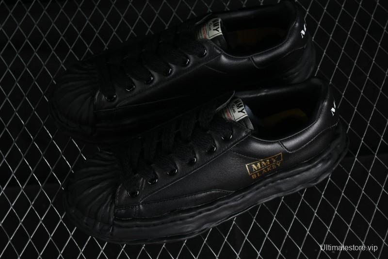 Wayne Original Sole Leather Low Sneaker with Melted Ice Cream Outsole - W.E5