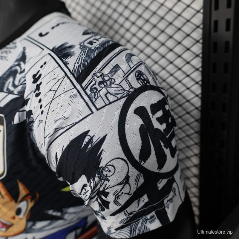 Player Version 2025 Japan White with Dragon Ball Manga Jersey