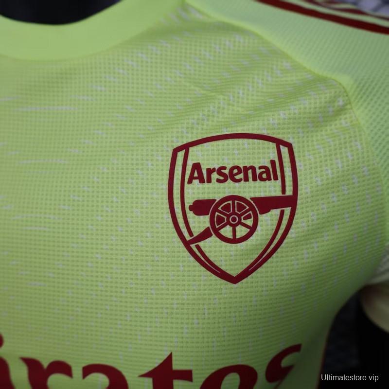Player Version 25/26 Arsenal Home Yellow Goalkeeper Jersey