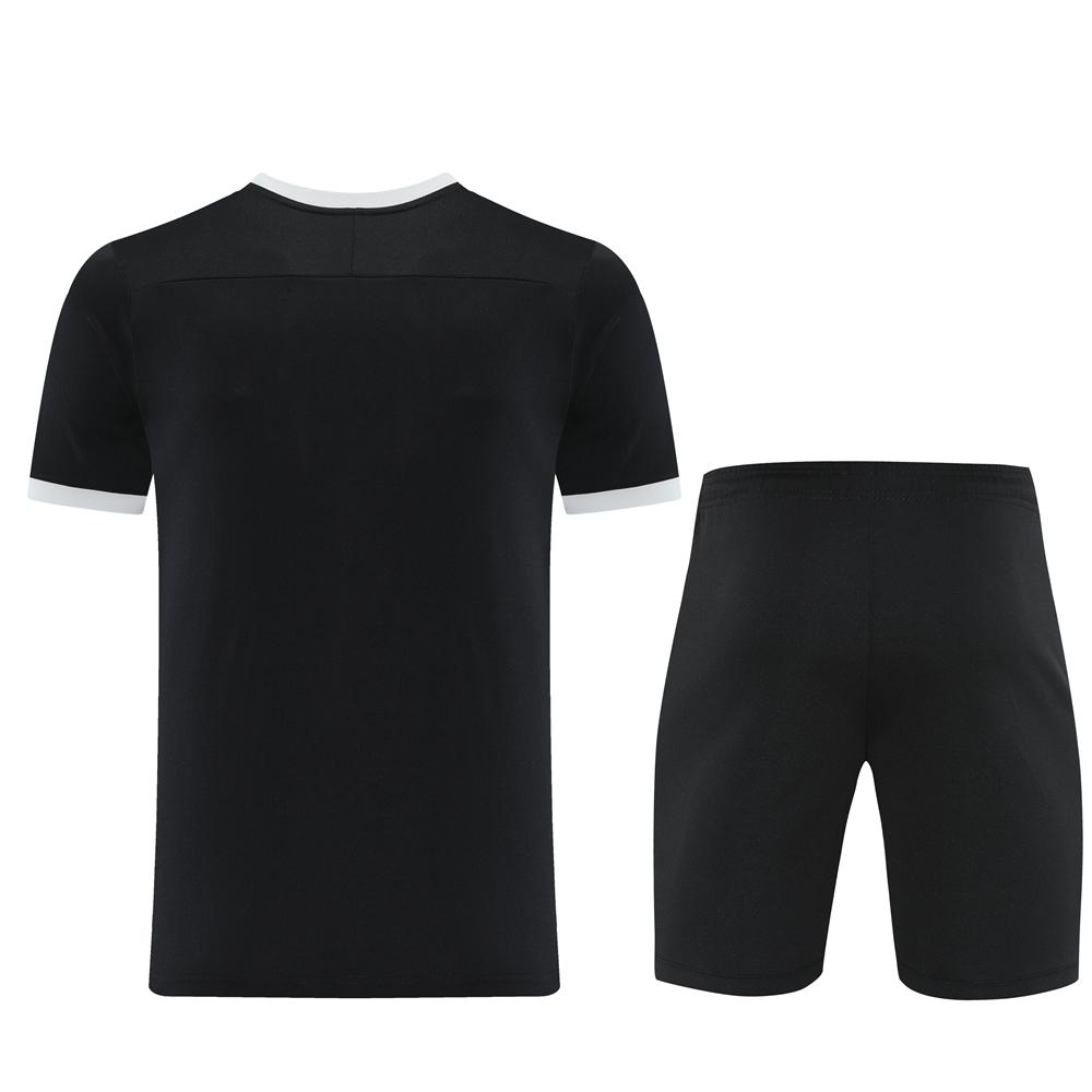 2025 NIKE Black Short Sleeve Jersey + Shorts