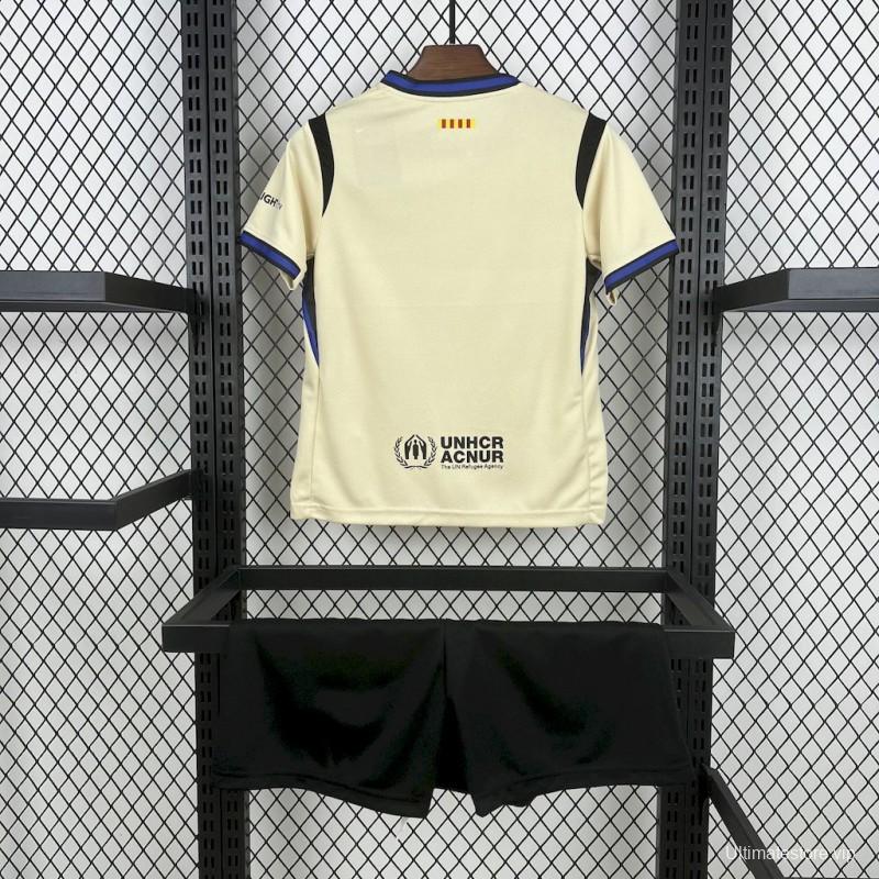 2025/26 Kids Barcelona Away Jersey