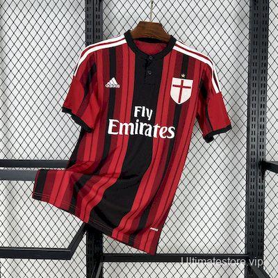 Retro 14/15 AC Milan Home Jersey