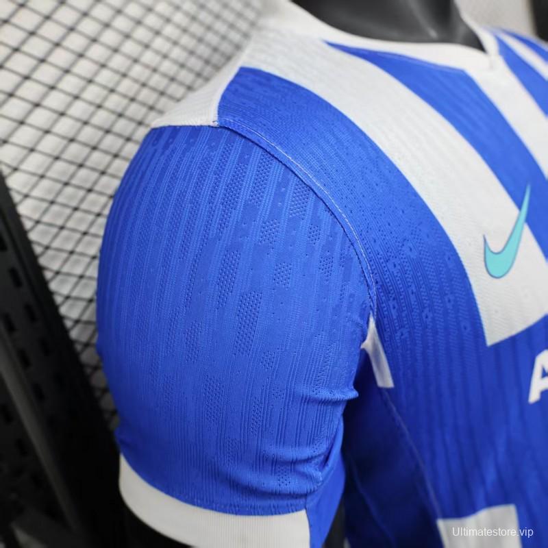 Player Version 25/26 Brighton Hove Albion Home Jersey