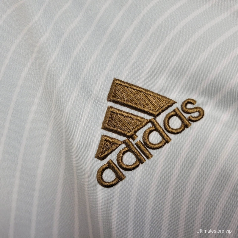 2025 Germany Jacket White/Red Windbreaker