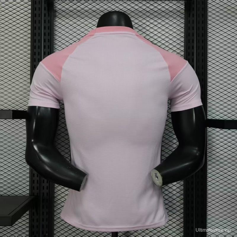Player Version 25/26 Arsenal Pink Pre-Match Jersey
