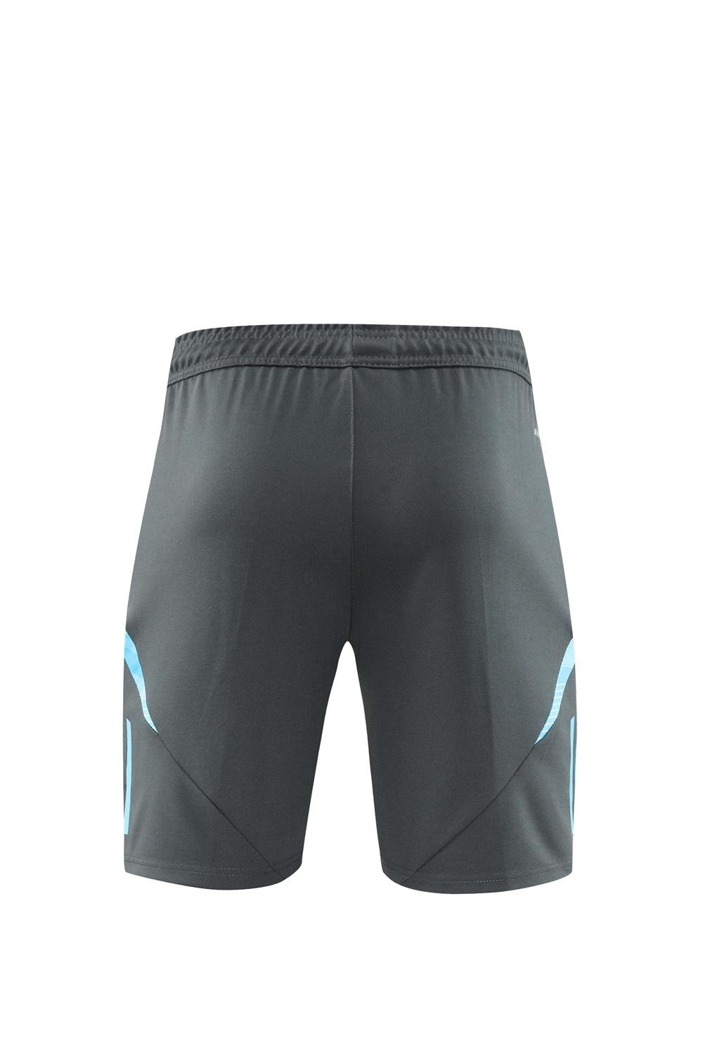 2025 Argentina Dark Gray Short Sleeve+Soccer Shorts