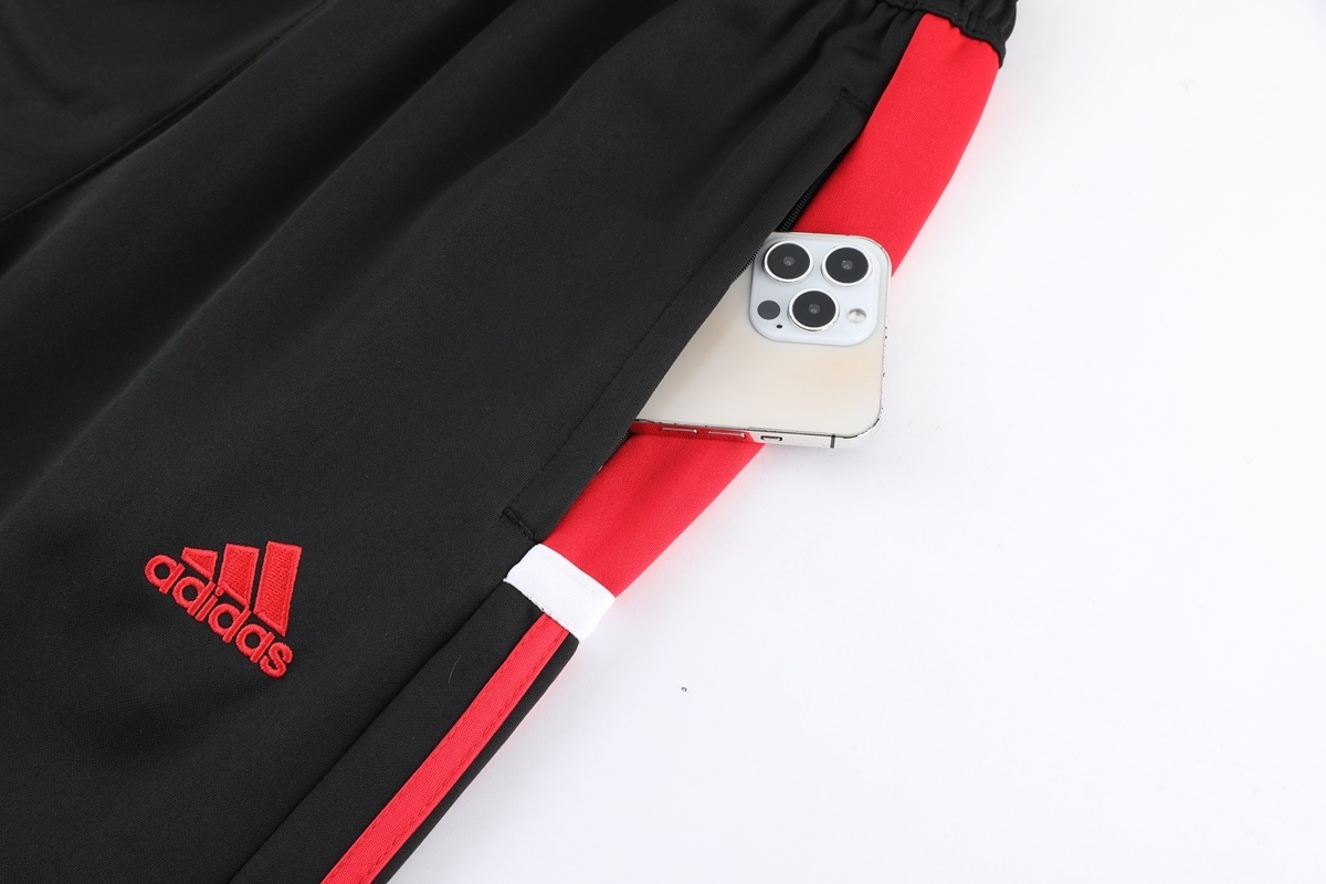2026 Adidas Blue Full Zipper Jacket + Black Long Pants