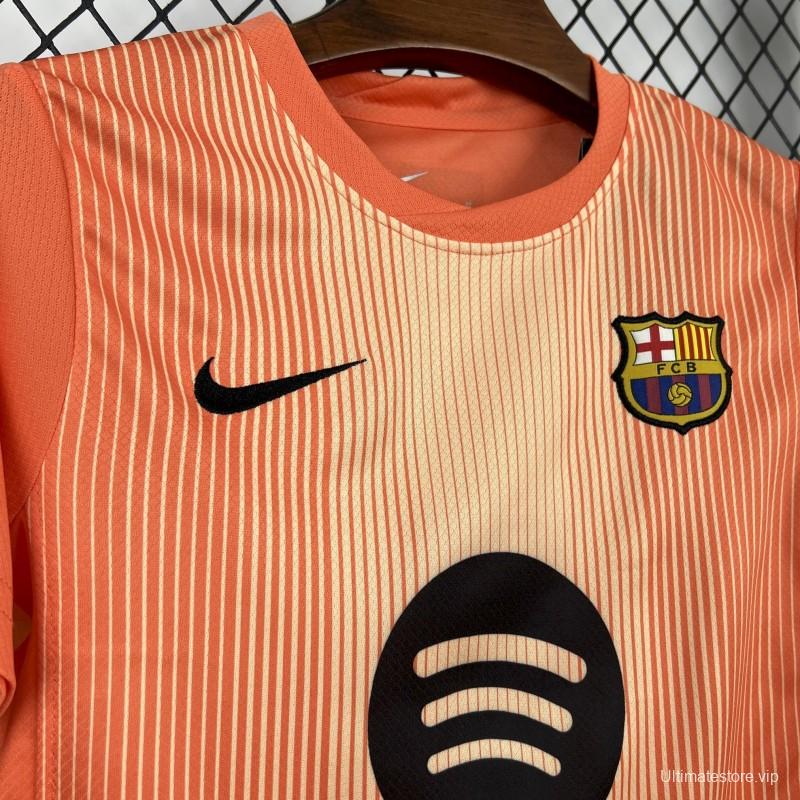 2025/26 Kids Barcelona Goalkeeper Kit