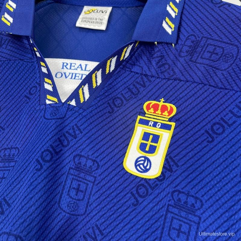1995/96 Retro Real Oviedo Home Jersey