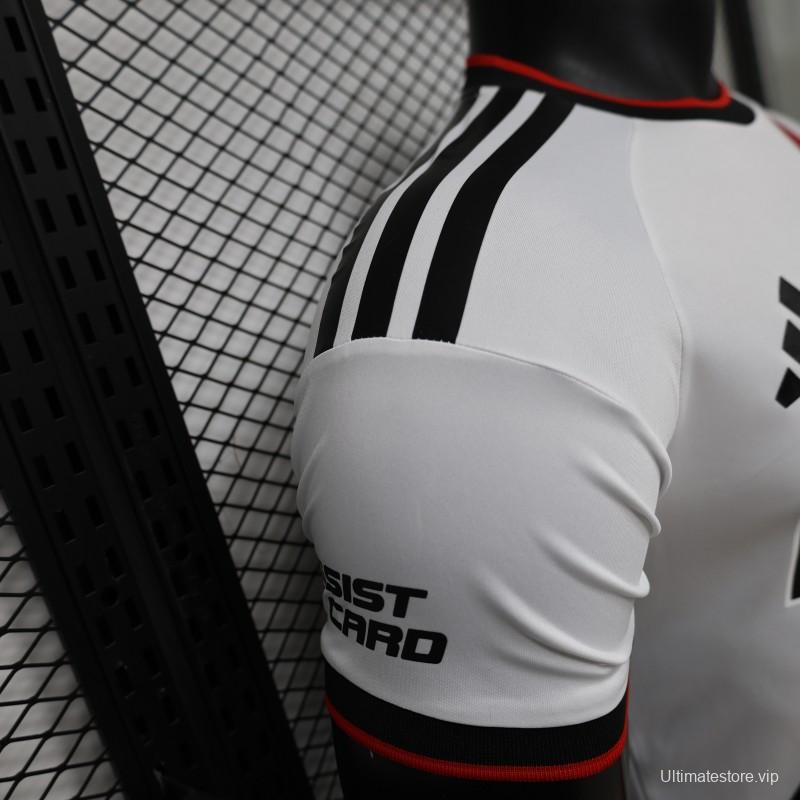 Player Version 26/27 River Plate Home White with Red Diagonal Sash Jersey