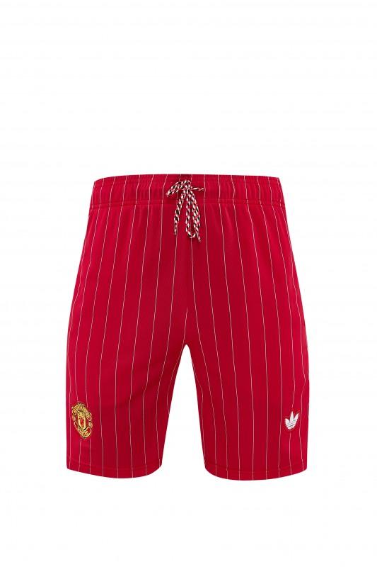 26/27  Manchester United Red Short Sleeve+Soccer Shorts