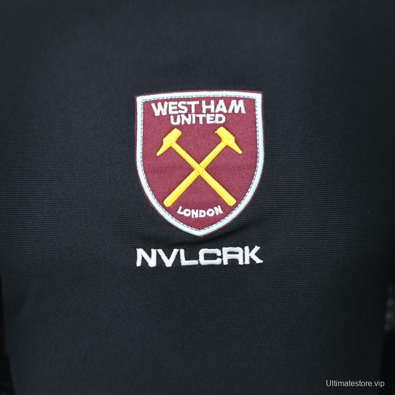 layer Version 26/27 West Ham United Training Dark Grey  Jersey