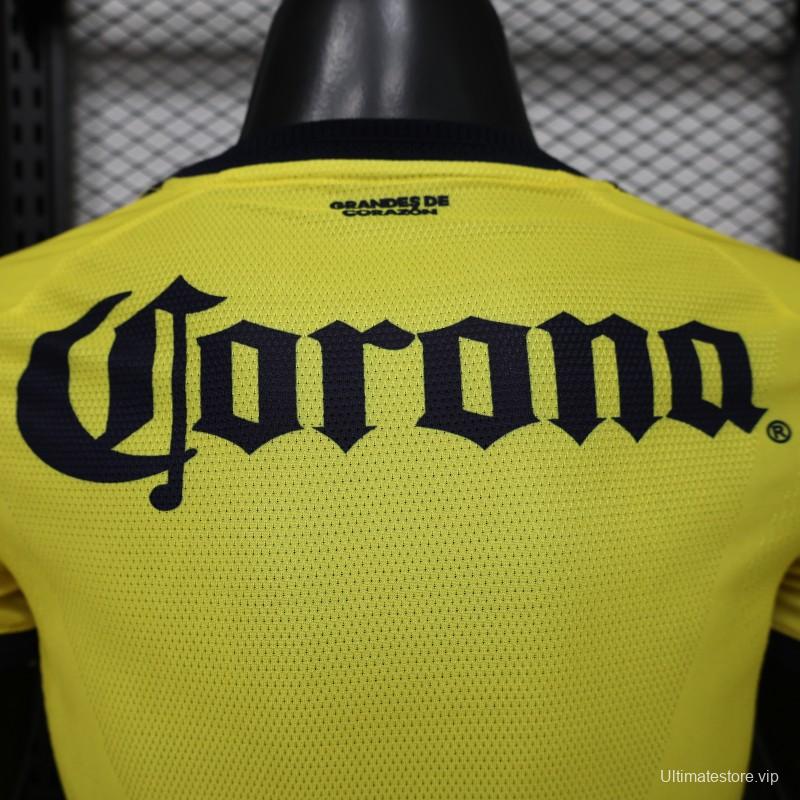 Player Version 26/27 Club América Yellow  Home Jersey
