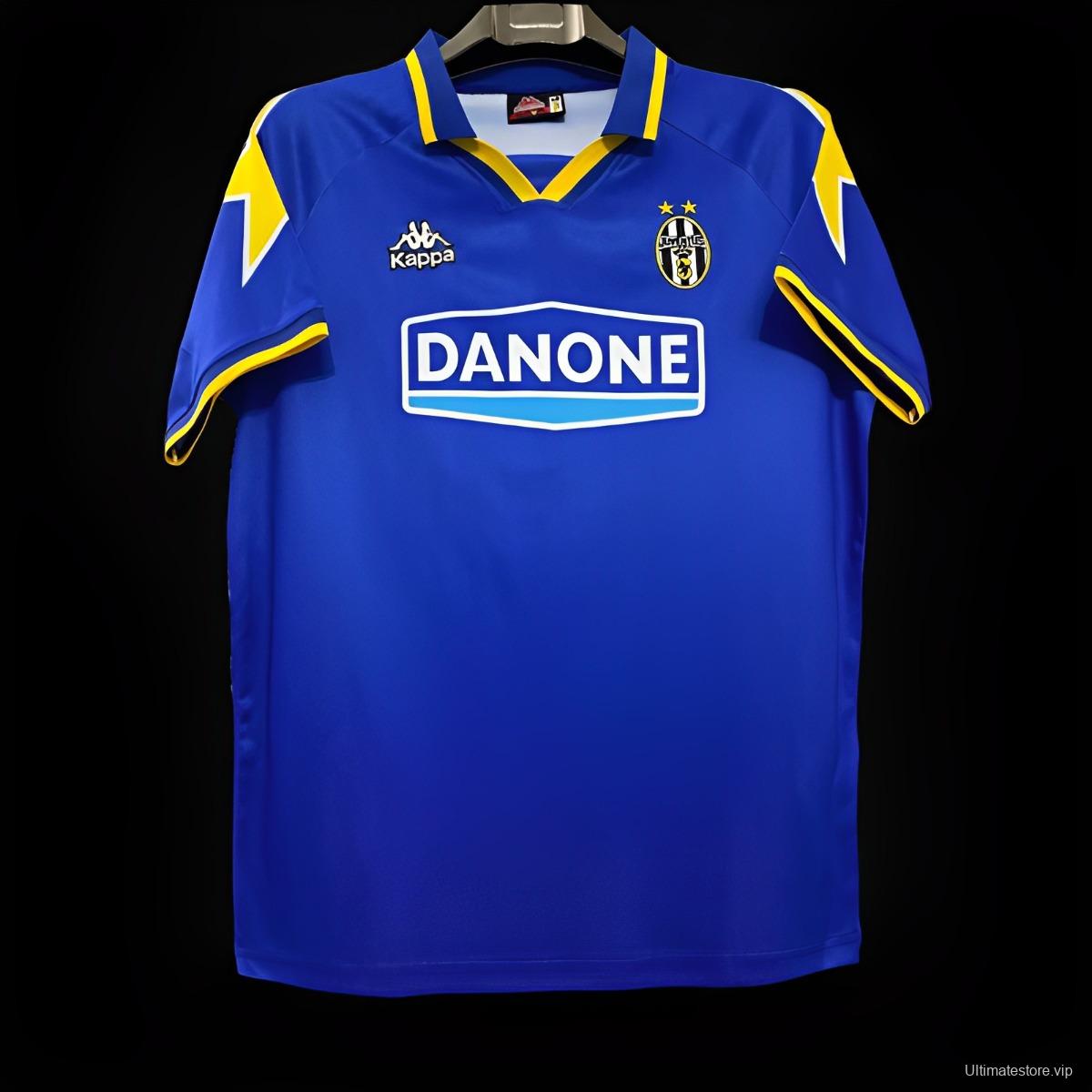 Retro 94/95 Juventus Away Blue Jersey