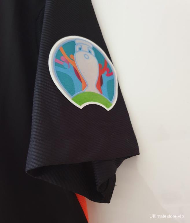 Retro 2020 Netherlands Away Black