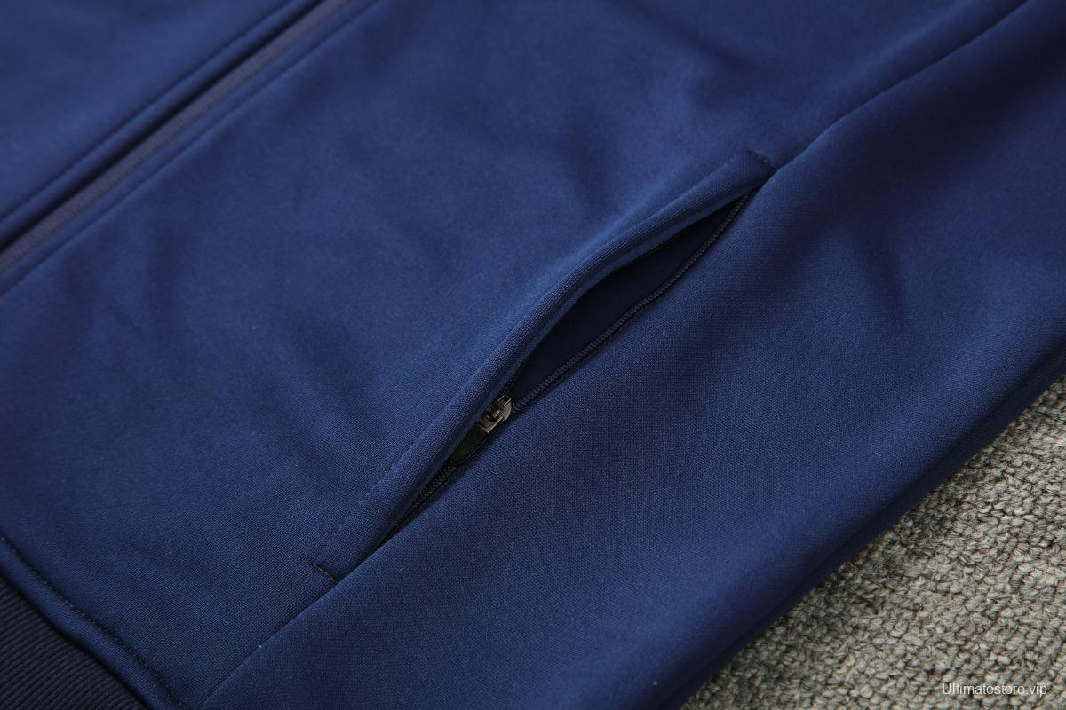 23/24 Arsenal Navy Full Zipper Jacket +Long Pants