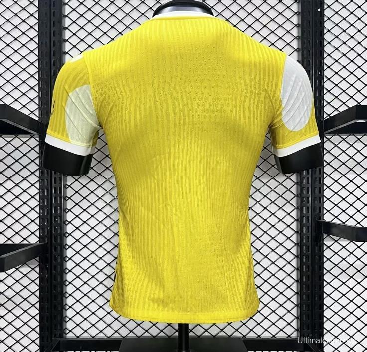 Player Version 2024 Brazil Yellow Special Jersey