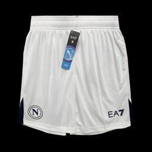 24/25 Napoli Away White Shorts