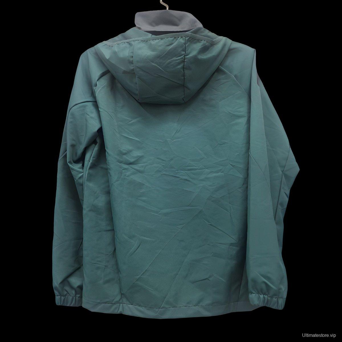 24/25 Manchester United Green Windbreaker