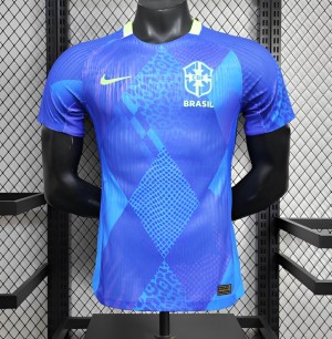 25/26 Player Version Brazil Blue Jersey