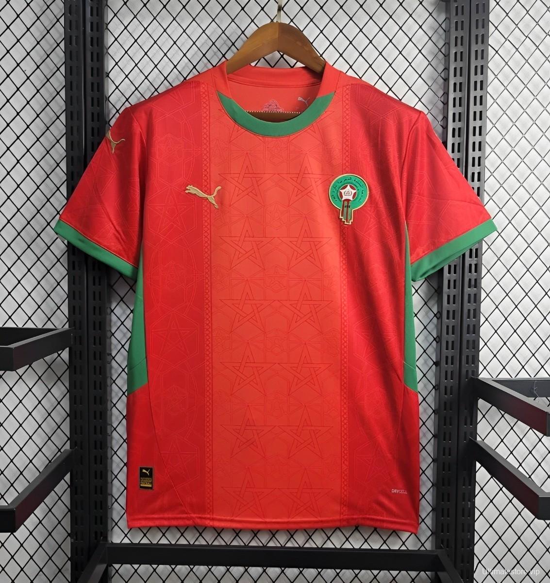 2024 Morocco Home Jersey