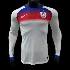 Player Version 2025 England Home Long Sleeve Jersey