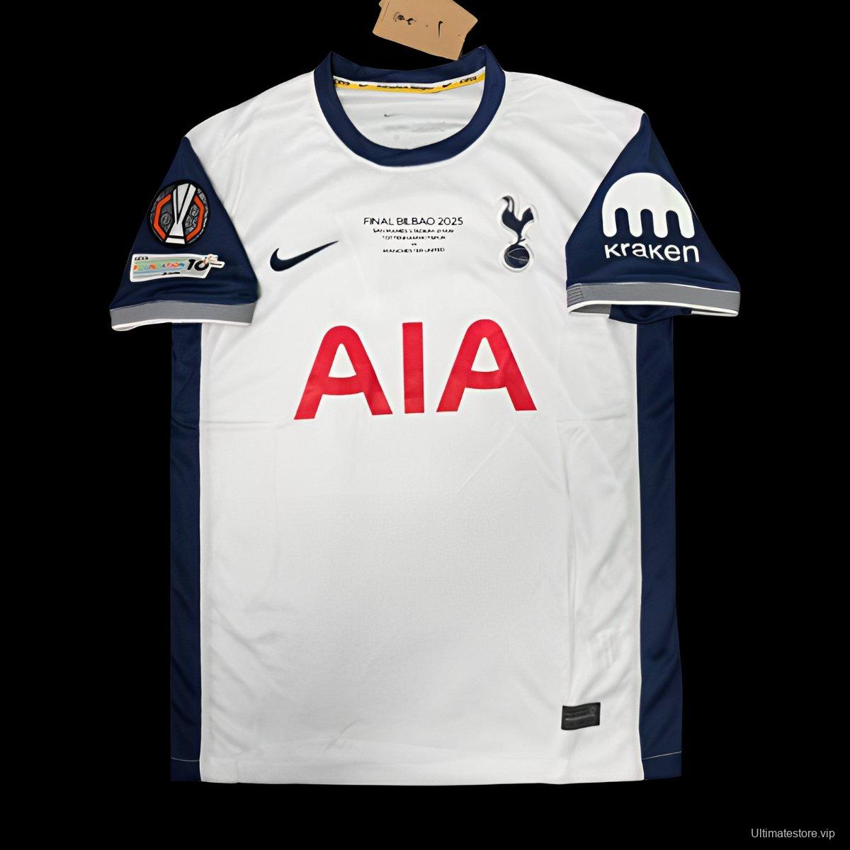 24/25 Tottenham Hotspur Home Jersey Final Match