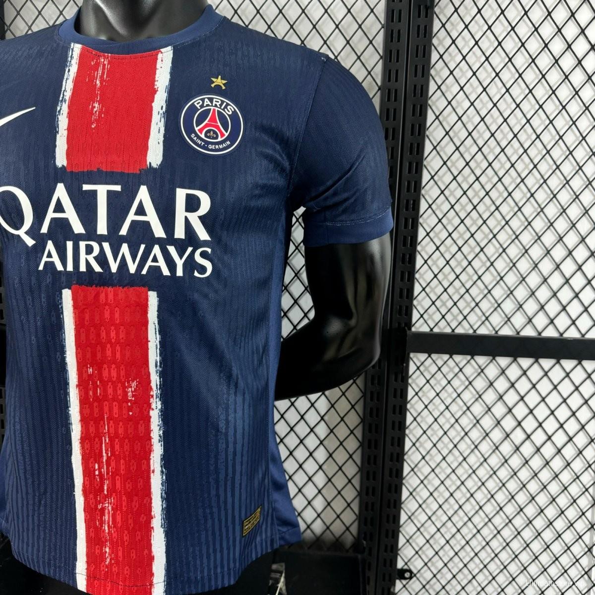 1 Star Player Version 24/25 PSG Home Jersey-S-4XL
