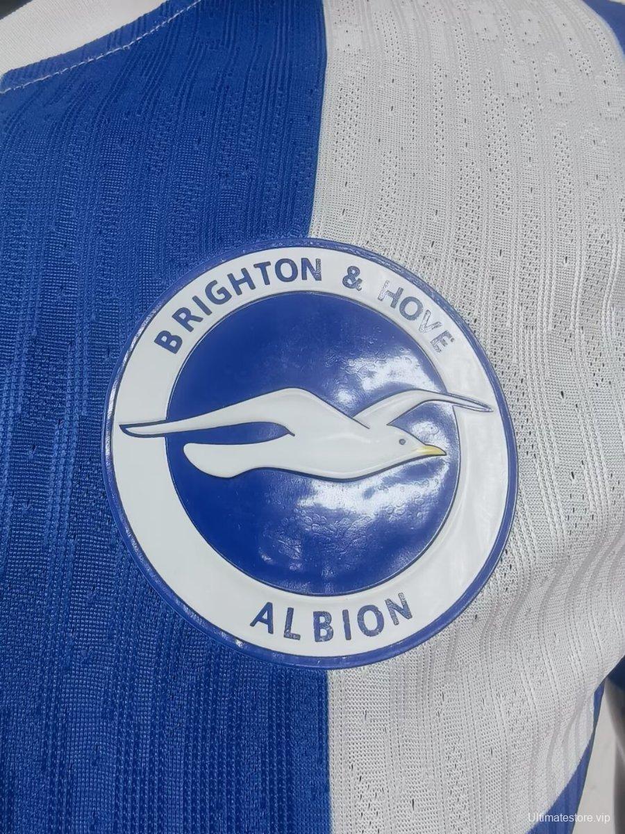 Player Version 25/26 Brighton Hover Albion Home Jersey