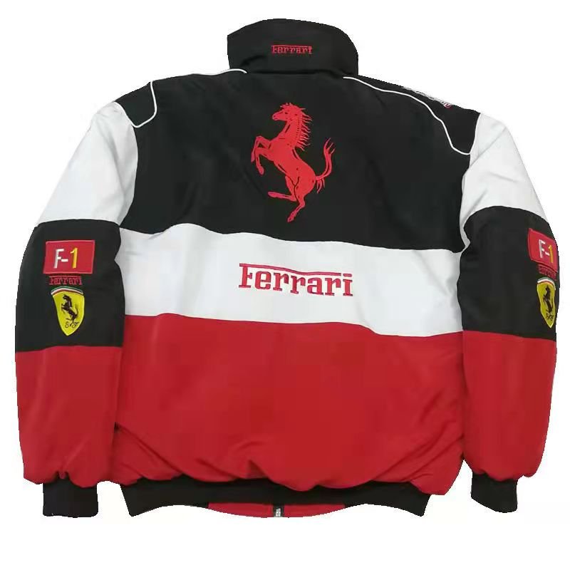 2025 New Adult F1 MOTO Jacket Ebroidered Cotton Padded F 1 Racing Jacket