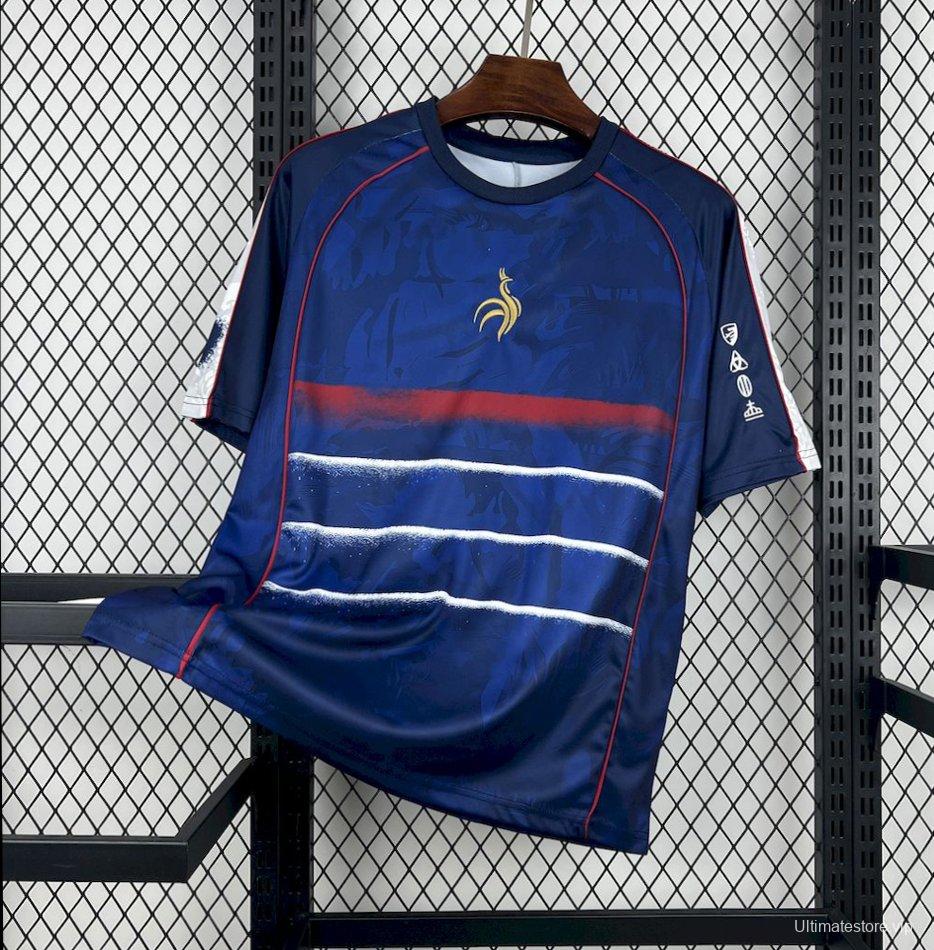 2026 Mens France Zizou #10 Comma Football Jersey