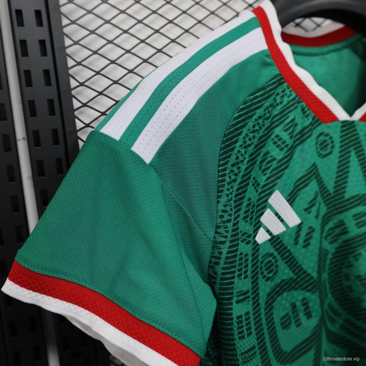 Player Version 2026 Mexico Home Women Jersey