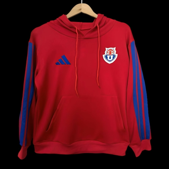 25/26 Club Universidad De Chile Red Hoodie
