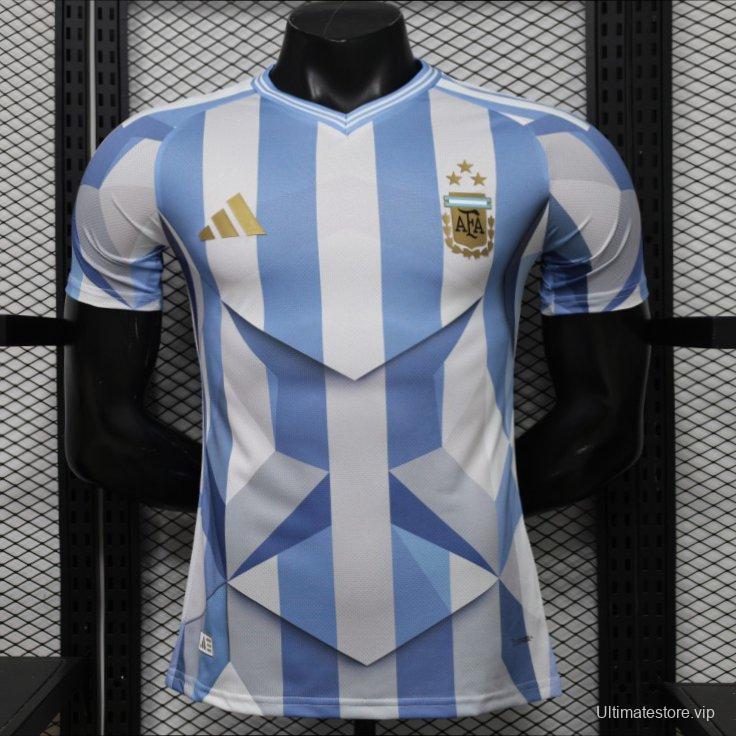 Player Version 2026 Argentina Home Special Edition Sky Blue & White Jersey