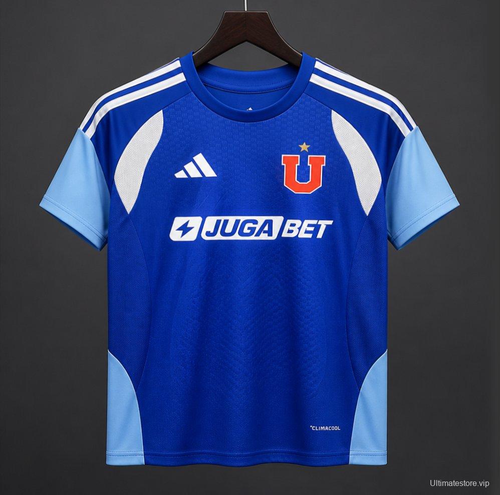26/27 Universidad de Chile Pre-Match Blue Jersey