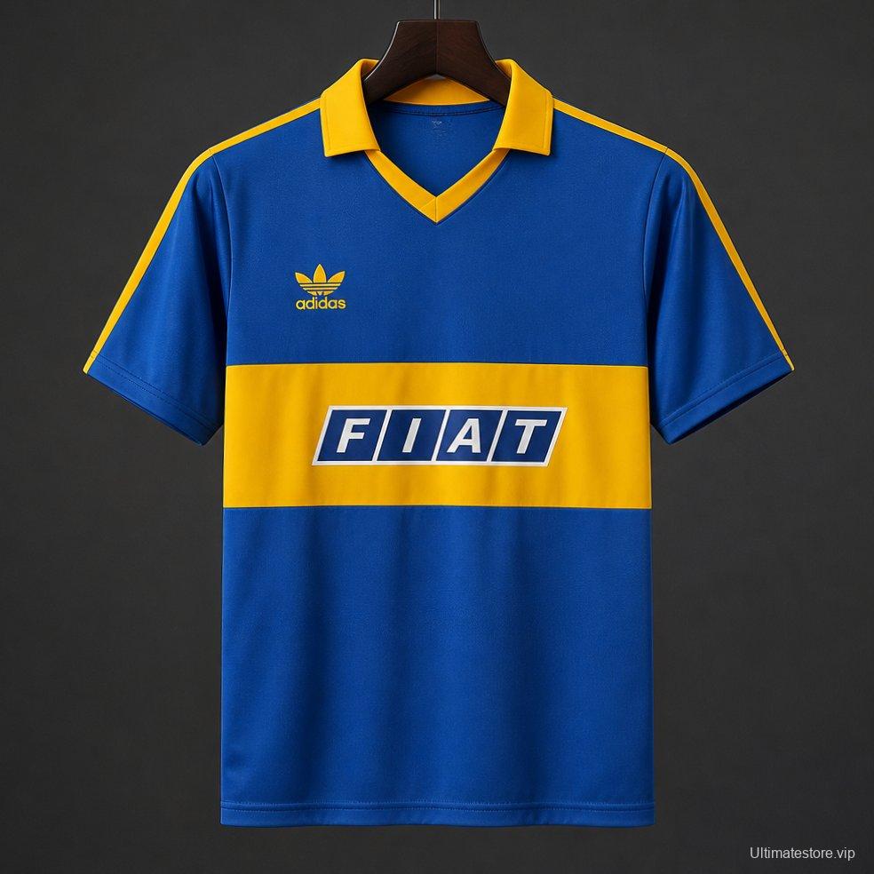 Retro 90/91 Boca Juniors Home Jersey