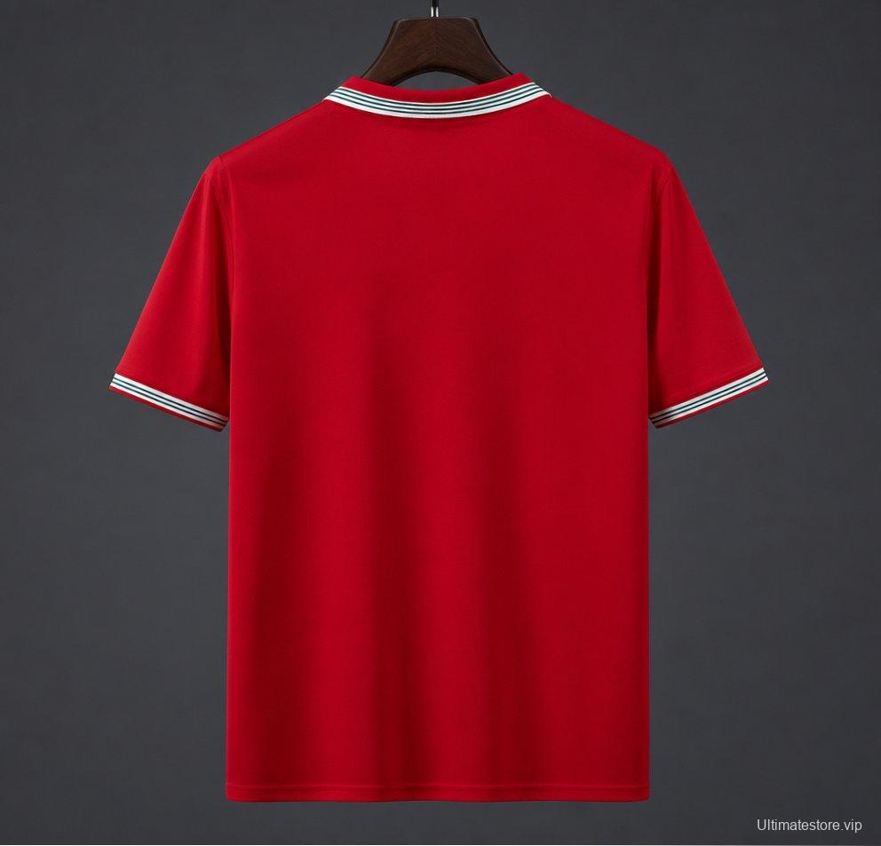 Retro 88/89 Napoli Third Red Jersey