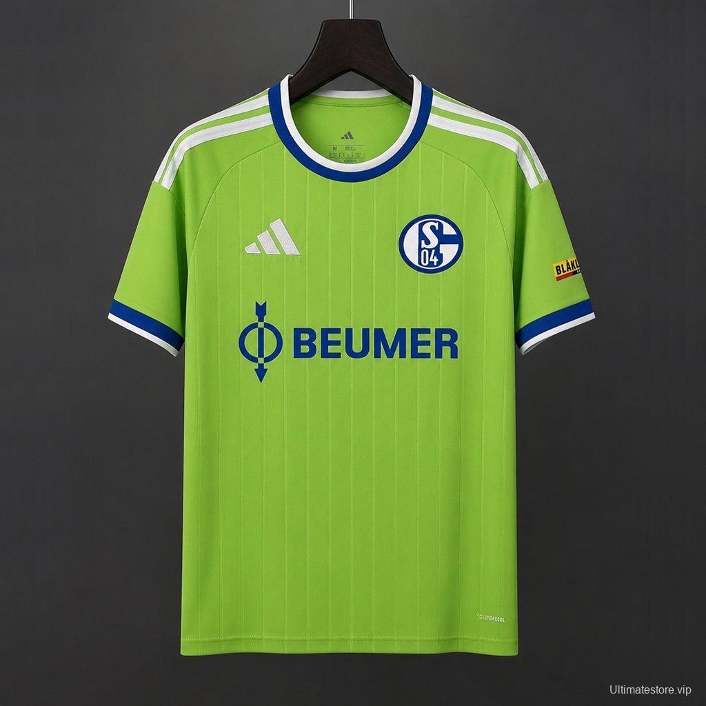 26/27 Schalke 04 Away Green Jersey