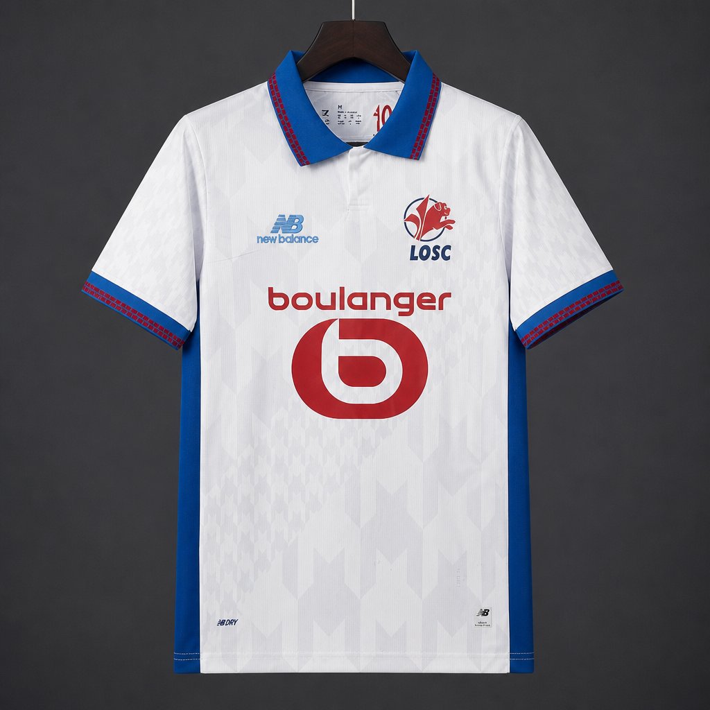 26/27 Lille OSC Away White Jersey