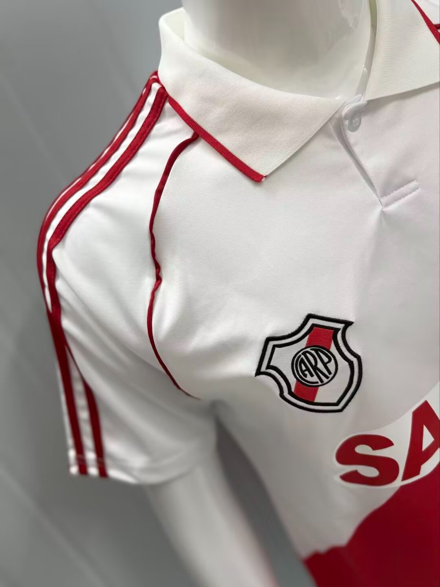 Retro 93/94 River Plate Home White Jersey