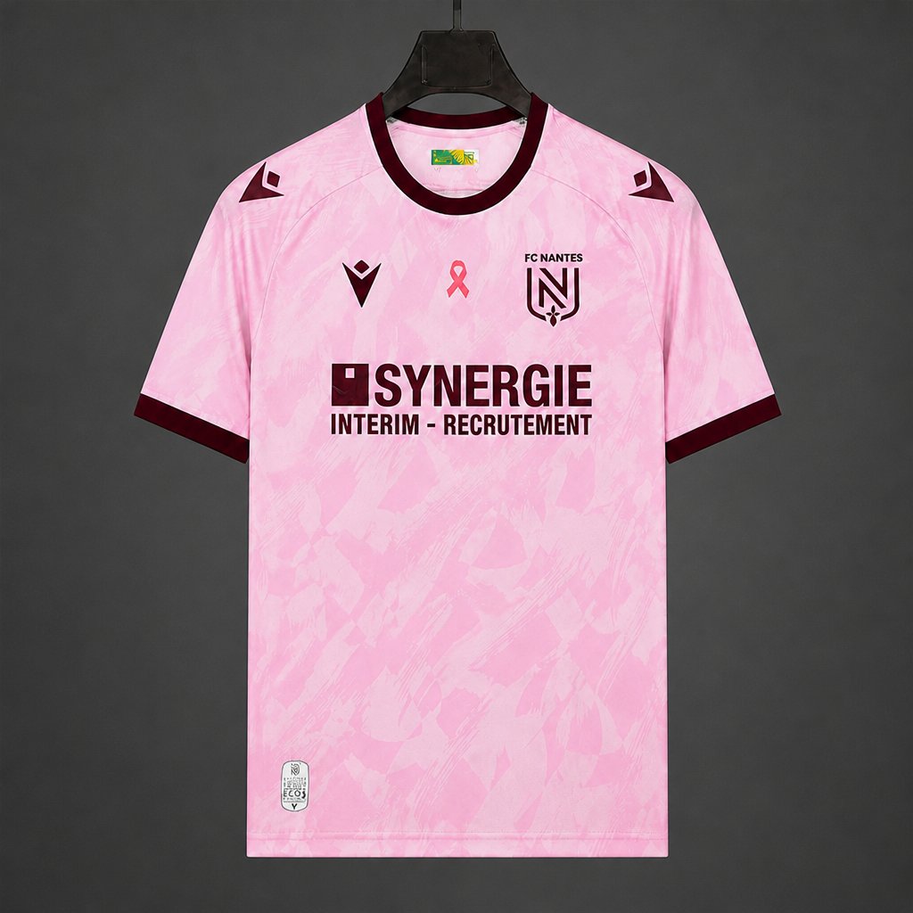 26/27 Nantes Third Pink Jersey