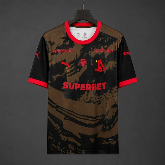 26/27 Dinamo Bucuresti Third Brown Jersey